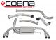 Cobra Sport Vauxhall Astra J VXR (12-19) Non-Resonated Turbo-Back Exhaust with Sports Cat