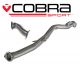 Cobra Sport Vauxhall Astra J GTC 1.6L (09-15) Pre-Cat & 2nd De-Cat Pipe