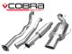 Cobra Sport Vauxhall Astra G GSi/T Hatchback (98-04) Resonated Turbo-Back Exhaust with De-Cat