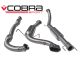 Cobra Sport Vauxhall Astra H VXR (05-11) Resonated Turbo-Back Exhaust with Sports Cat