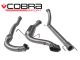 Cobra Sport Vauxhall Astra H VXR (05-11) Non-Resonated Turbo-Back Exhaust with De-Cat