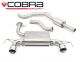 Cobra Sport Vauxhall Corsa D Nurburgring (07-14) Resonated Cat-Back Exhaust