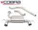 Cobra Sport Vauxhall Corsa D Nurburgring (07-14) Non-Resonated Cat-Back Exhaust