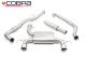 Cobra Sport Vauxhall Corsa D Nurburgring (07-09) Resonated Turbo-Back Exhaust with De-Cat