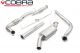 Cobra Sport Vauxhall Corsa D VXR (10-14) Non-Resonated Turbo-Back Exhaust with Sports Cat