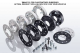 EIBACH Audi A3 (96-03), TT/TT Roadster (99-06), Seat Ibiza (02+), Leon (99-06), VW Golf (97-06) and Polo (01-12) 5mm Spacers (PAIR) (System 1)- Silver Anodised