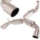 JapSpeed Toyota MR2 Turbo (90-95) Cat Back Exhaust System